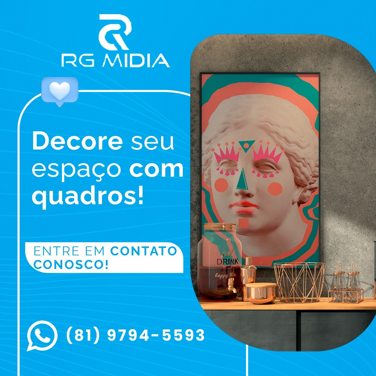 Quadro decorativo